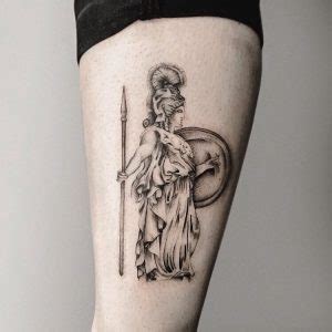 tatuajes de la diosa atenea|Explicación de los tatuajes de Atenas: orígenes, significados e。